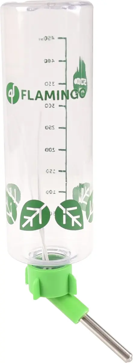 Flamingo Knaagdieren Drinkfles Groen XL 500ml