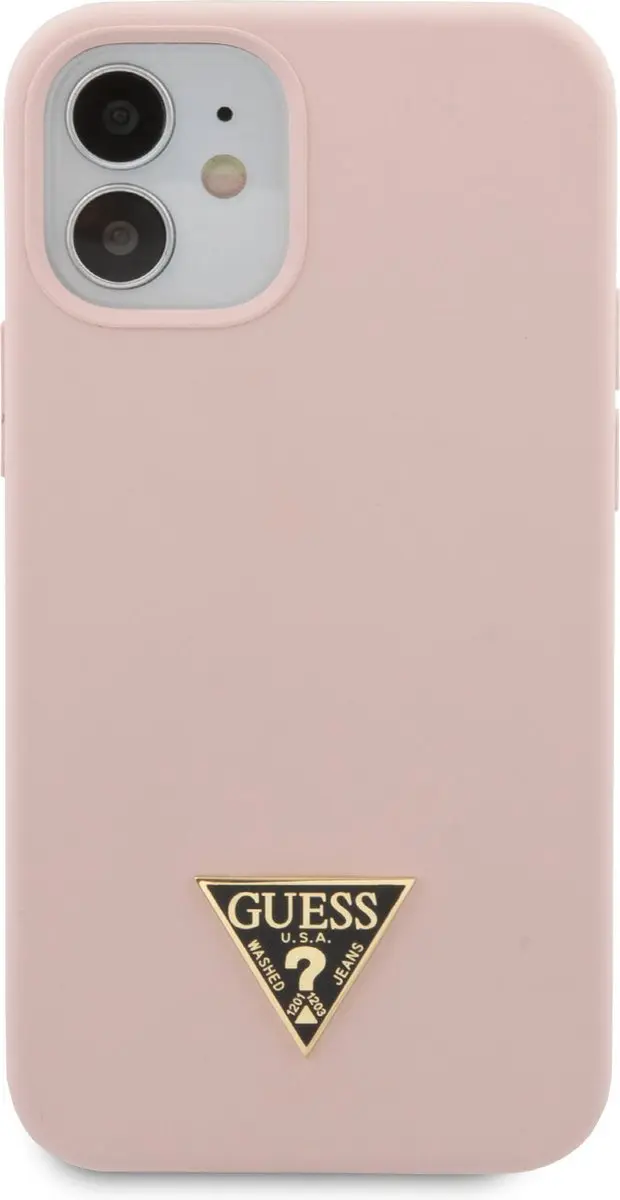 Guess iPhone 12 Mini Hoesje - Roze - S212-3