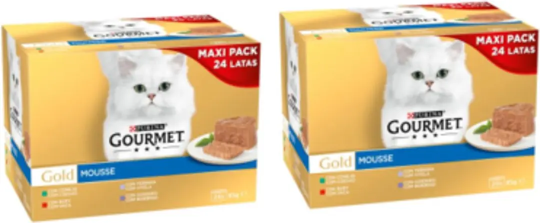 Gourmet Gold Mousse Rund Kattenvoer