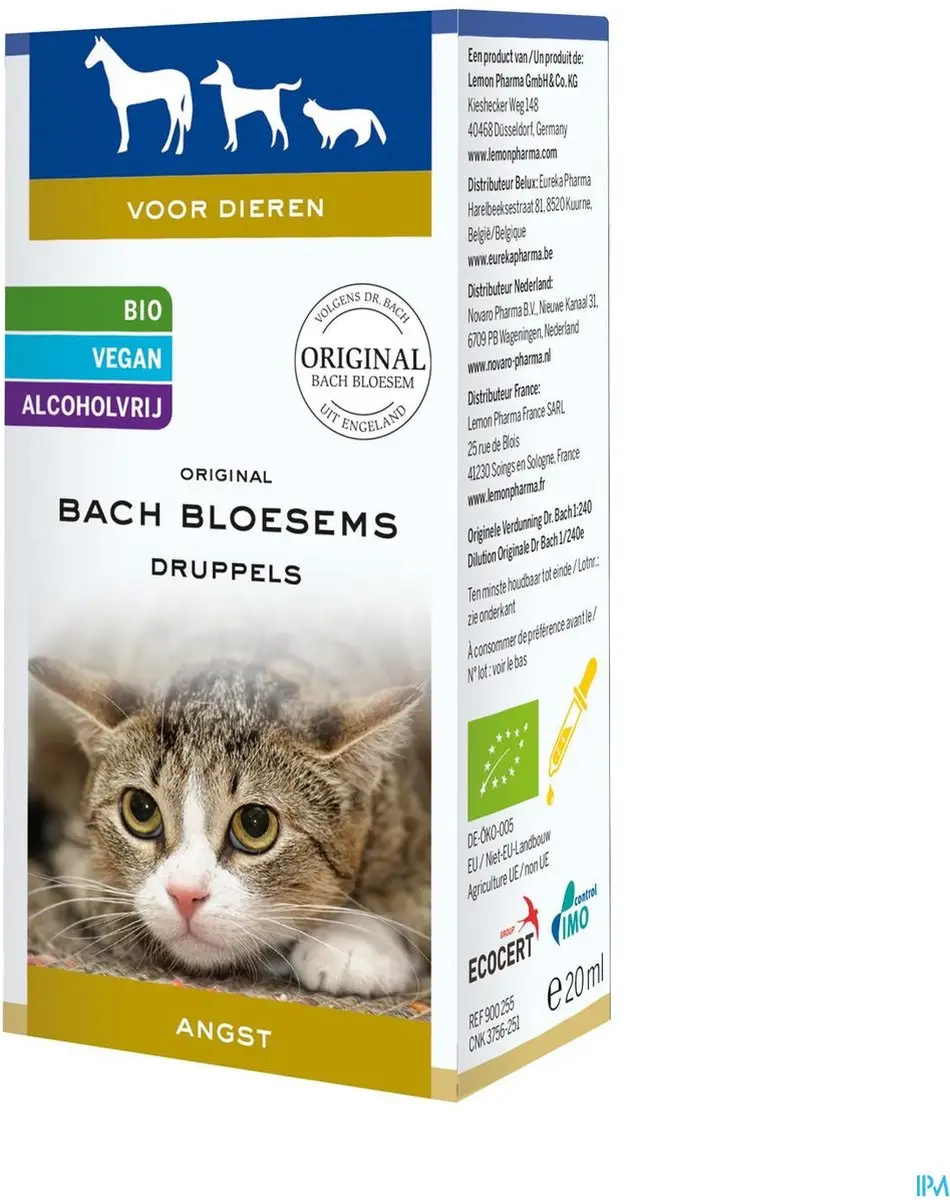 Bach Rescue Pets Druppels (20ml)