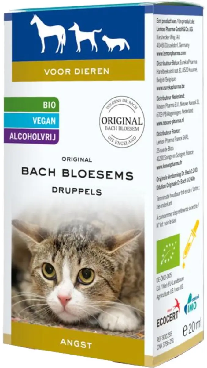 Bach Rescue Pets Druppels (20ml)