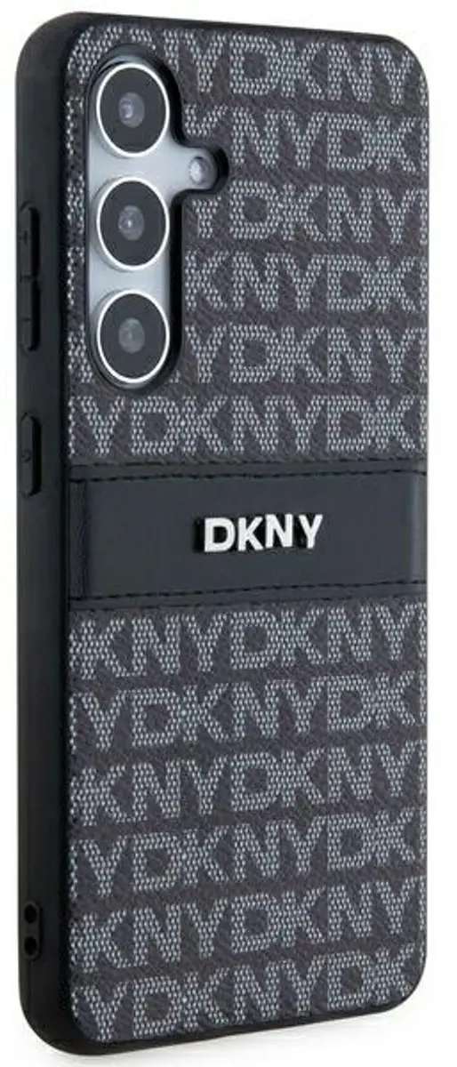 DKNY Etui iPhone 13 Leer - Zwart - 1 Kaartvak