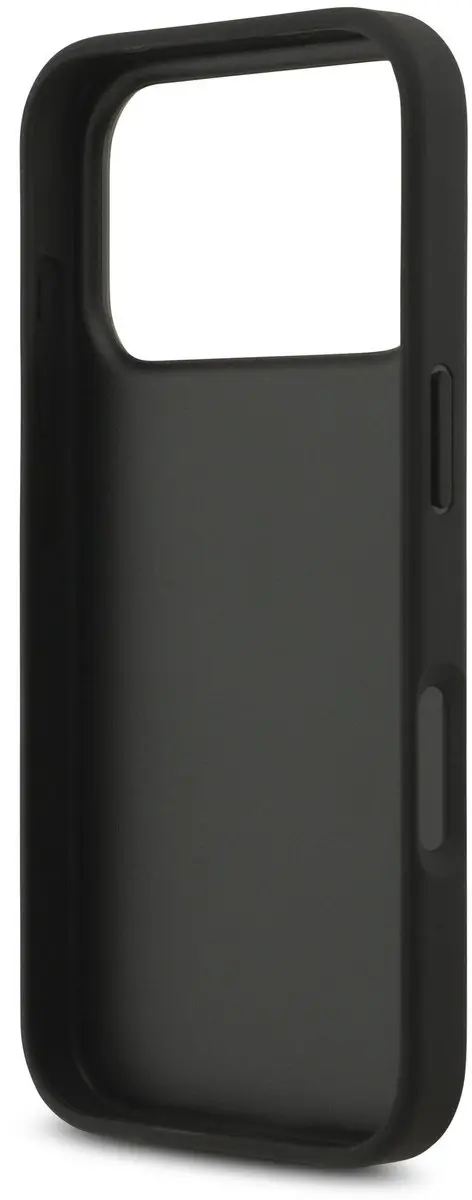 Guess 4G Metal Logo Hoesje iPhone 17 Pro - Zwart