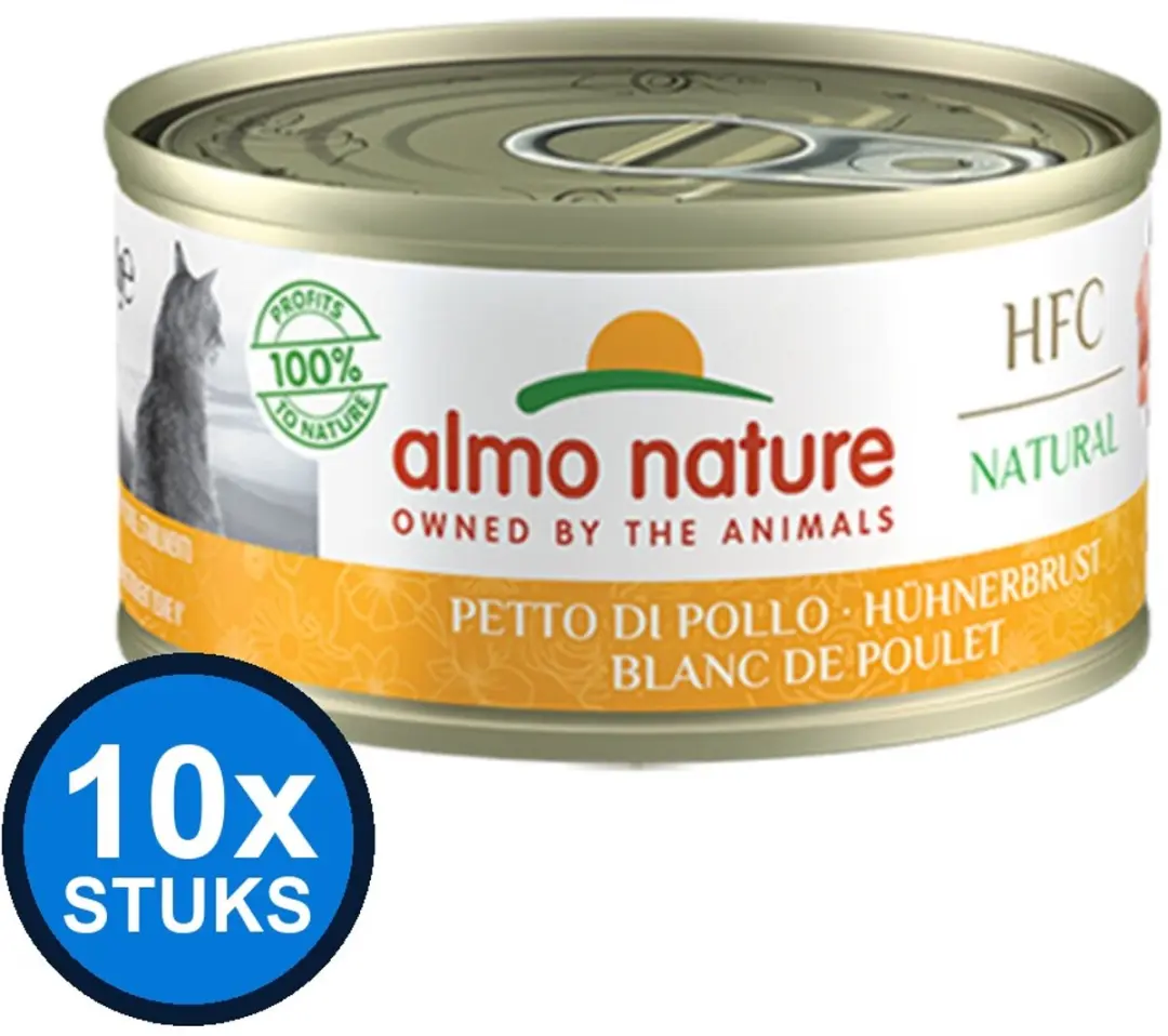 Almo Nature HFC Kipfilet Natvoer Kattenvoer