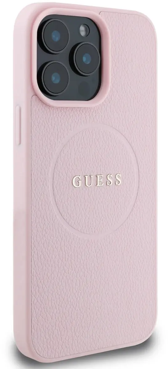 Guess iPhone 15 Pro Max Hoesje - MagSafe - Roze