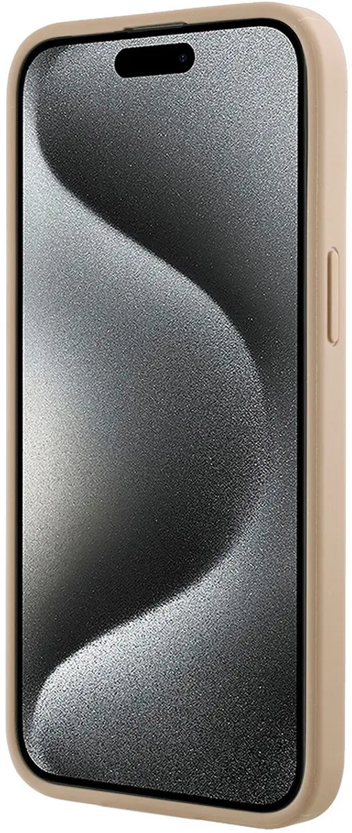 GUESS Telefoonhoesje iPhone 15 Pro - Roze - 3666339192013
