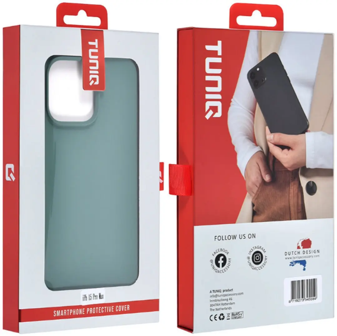 GUESS TUNIQ iPhone 15 Pro Max Hoesje - Groen