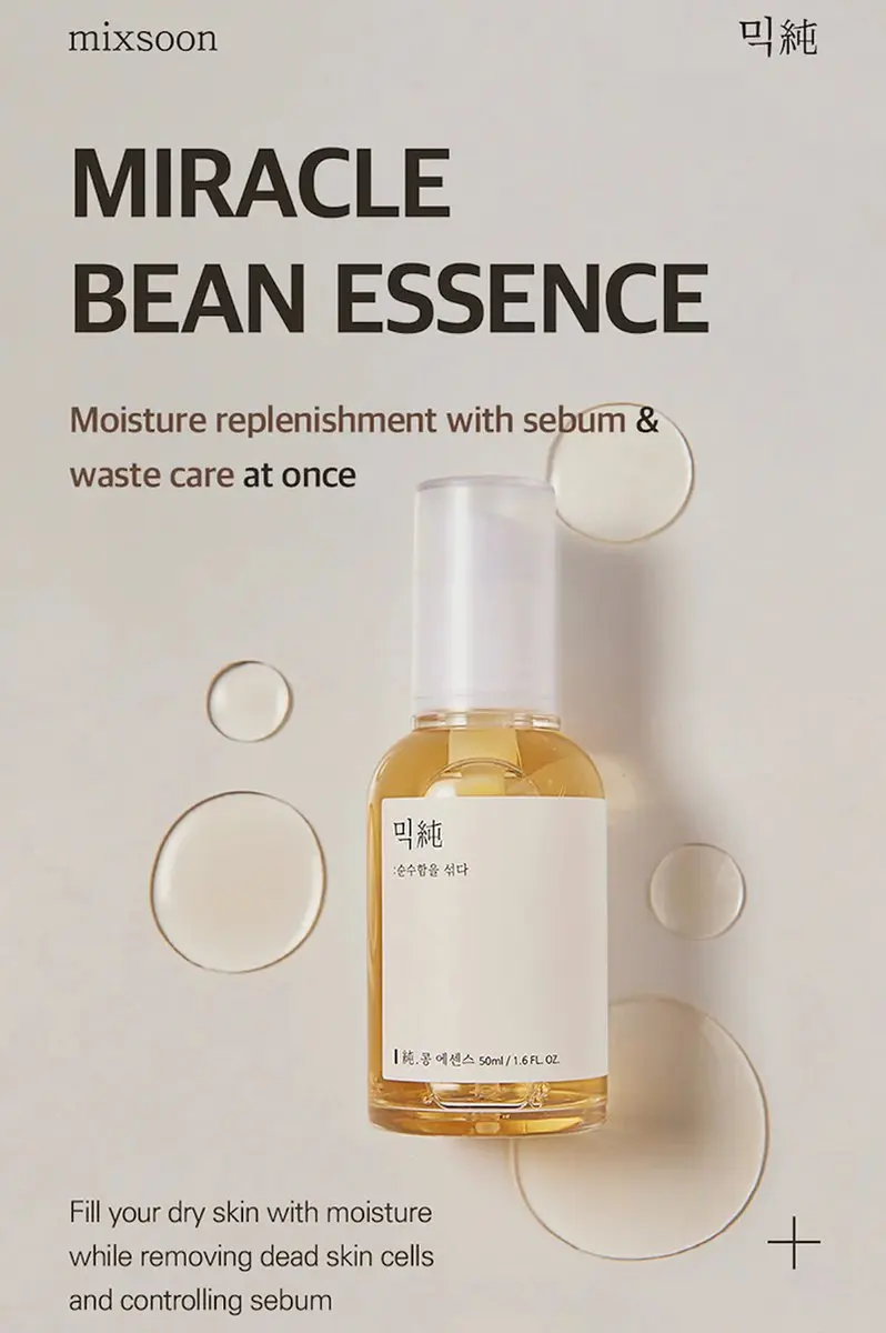 Mixsoon Bean Essence Hydraterend Serum 30ml