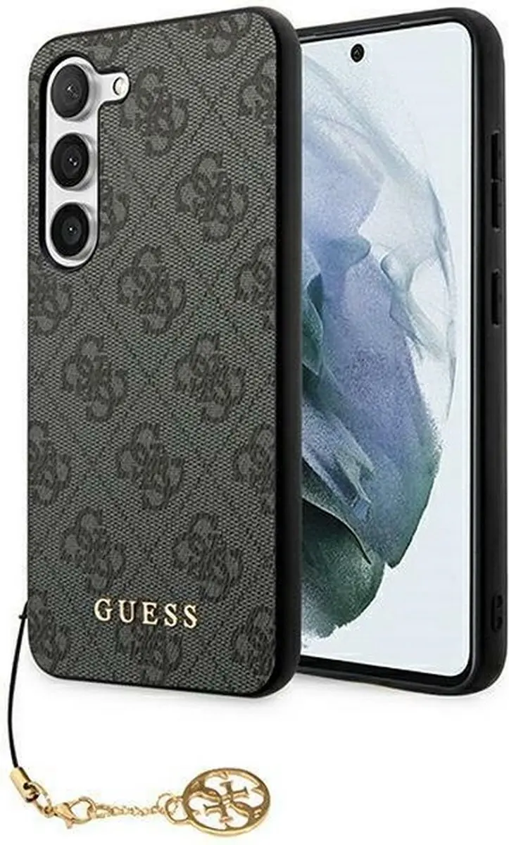 Guess 4G Charms Back Case 12097 - Samsung Galaxy A35 Grijs