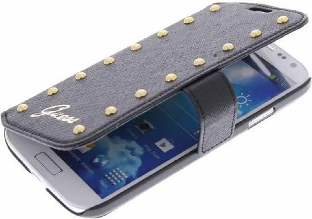 GUESS Book Case Galaxy S4 - Zwart - NT-30-016 - afbeelding 6 van 6