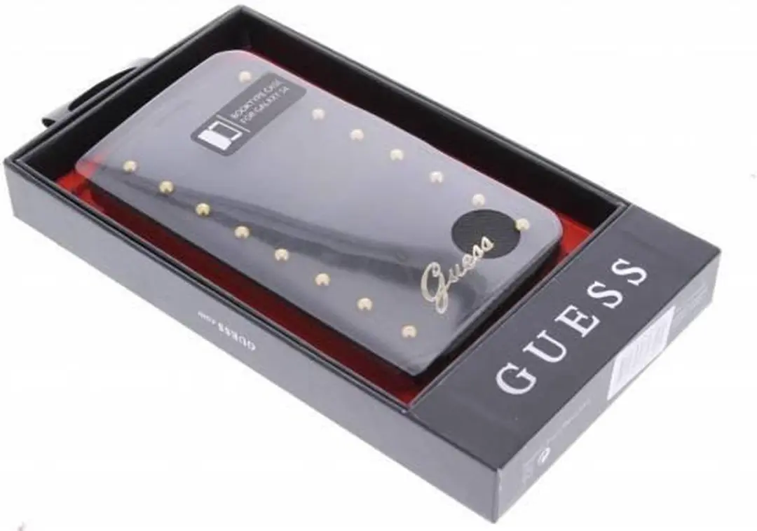 GUESS Book Case Galaxy S4 - Zwart - NT-30-016