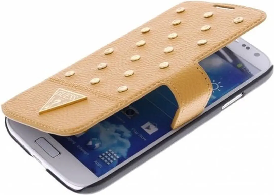 GUESS Book Case Galaxy S4 - Bruin - NT-30-014
