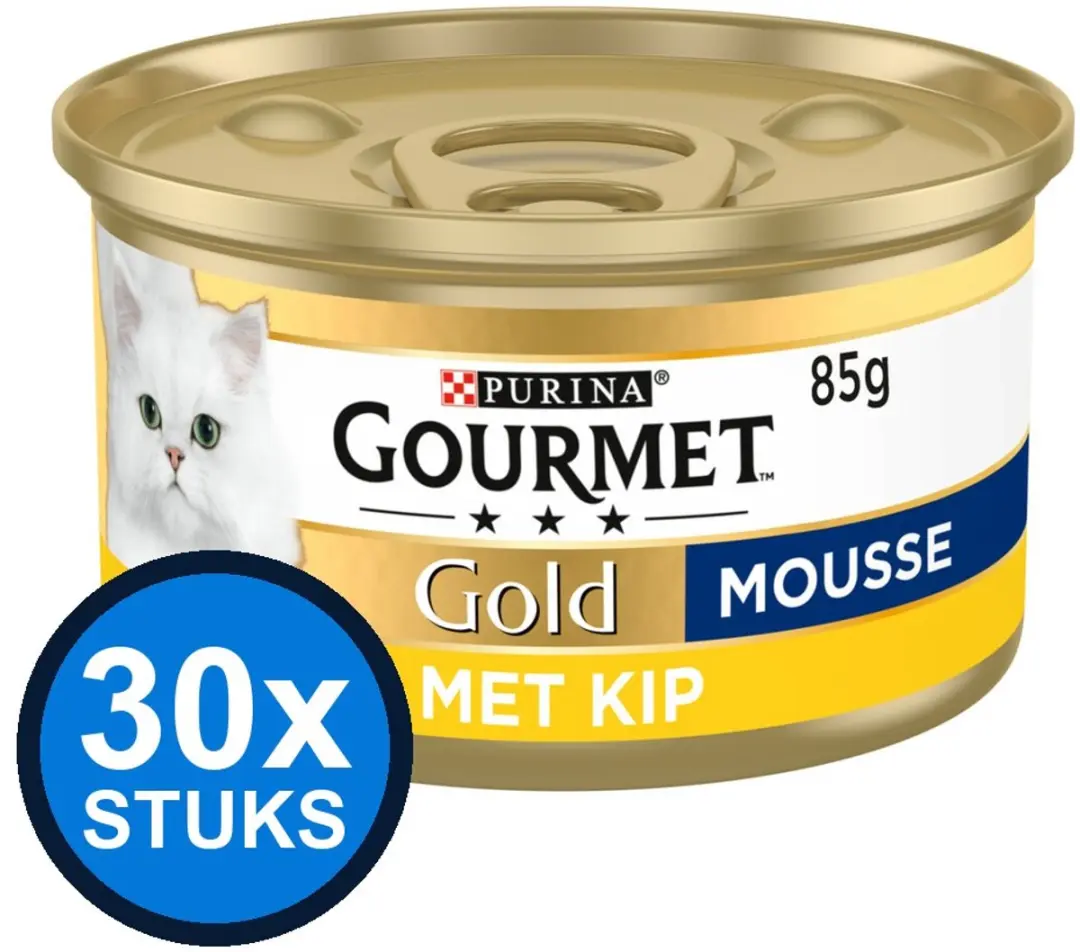 Gourmet Gold Mousse Kip Kattenvoer Natvoer 85g
