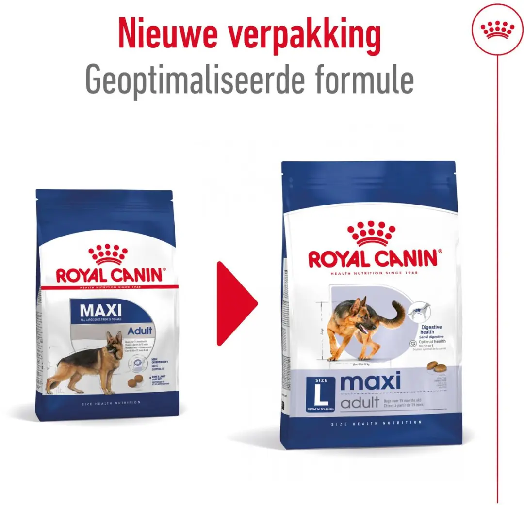 Royal Canin Maxi Adult Hondenvoer - 10 kg - afbeelding 6 van 6