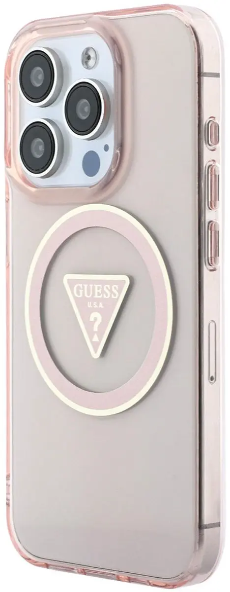 Guess Telefoonhoesje iPhone 15 Pro - Roze - MPN 3666339456092