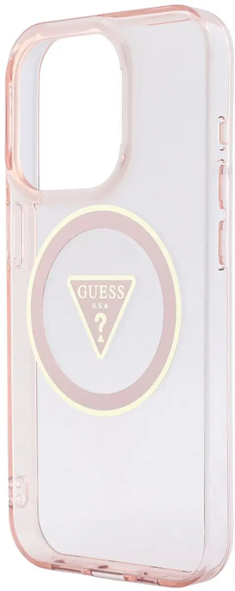 Guess Telefoonhoesje iPhone 15 Pro - Roze - MPN 3666339456092 - afbeelding 6 van 6