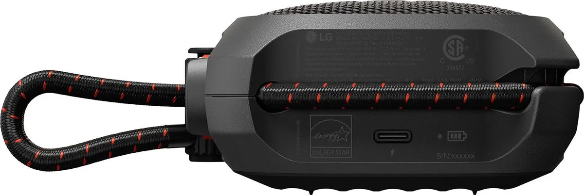 LG XBOOM Go XG2T Draadloze Luidspreker - 5W - Zwart