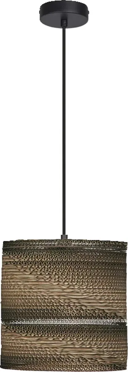 LEDVANCE Decor Karton Cilinder Hanglamp - Bruin - Ø250mm