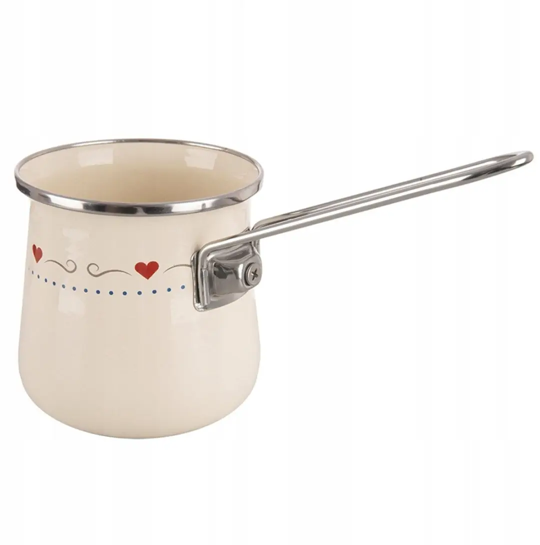 Orion Tonca Serie Emaille Tygielek 600ml - Crème