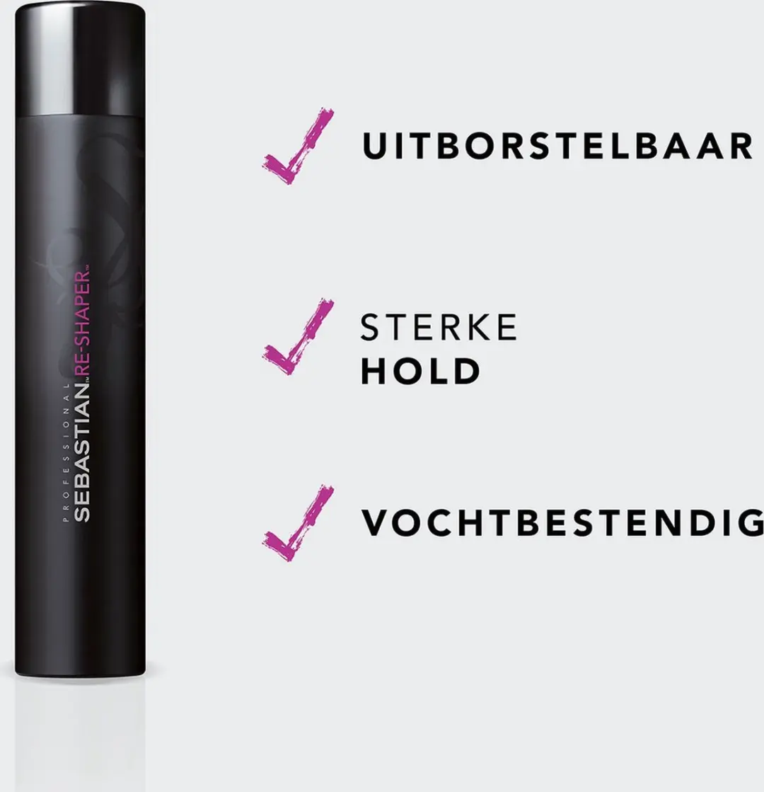 Sebastian Professional Re-Shaper Haarspray 400ml - afbeelding 6 van 6