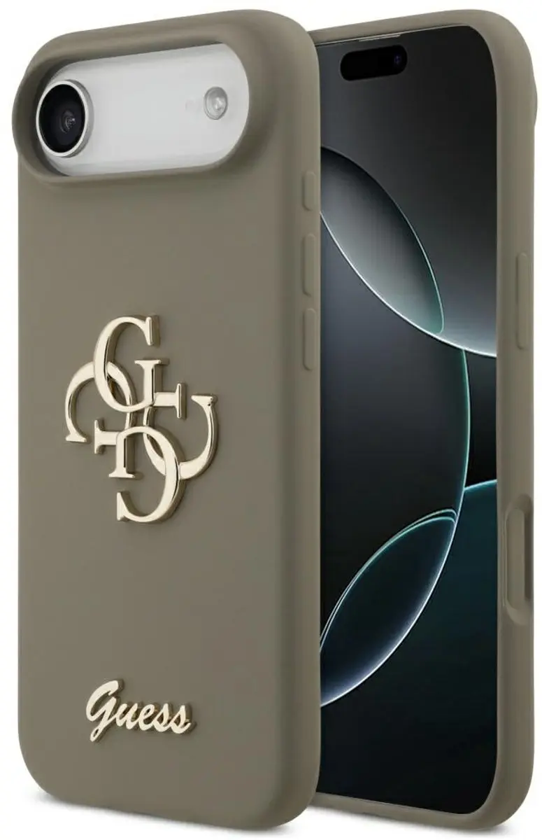 GUESS Silicone Big 4G Script Case