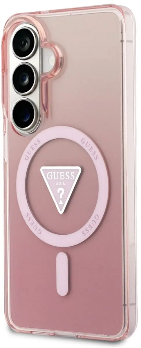 GUESS IML Gradient Triangle Case Samsung Galaxy S26 - Roze