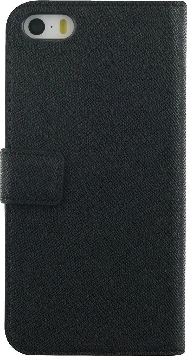Guess Saffiano Book Case iPhone 5/5s - Bruin - GUFLBKPSETBK