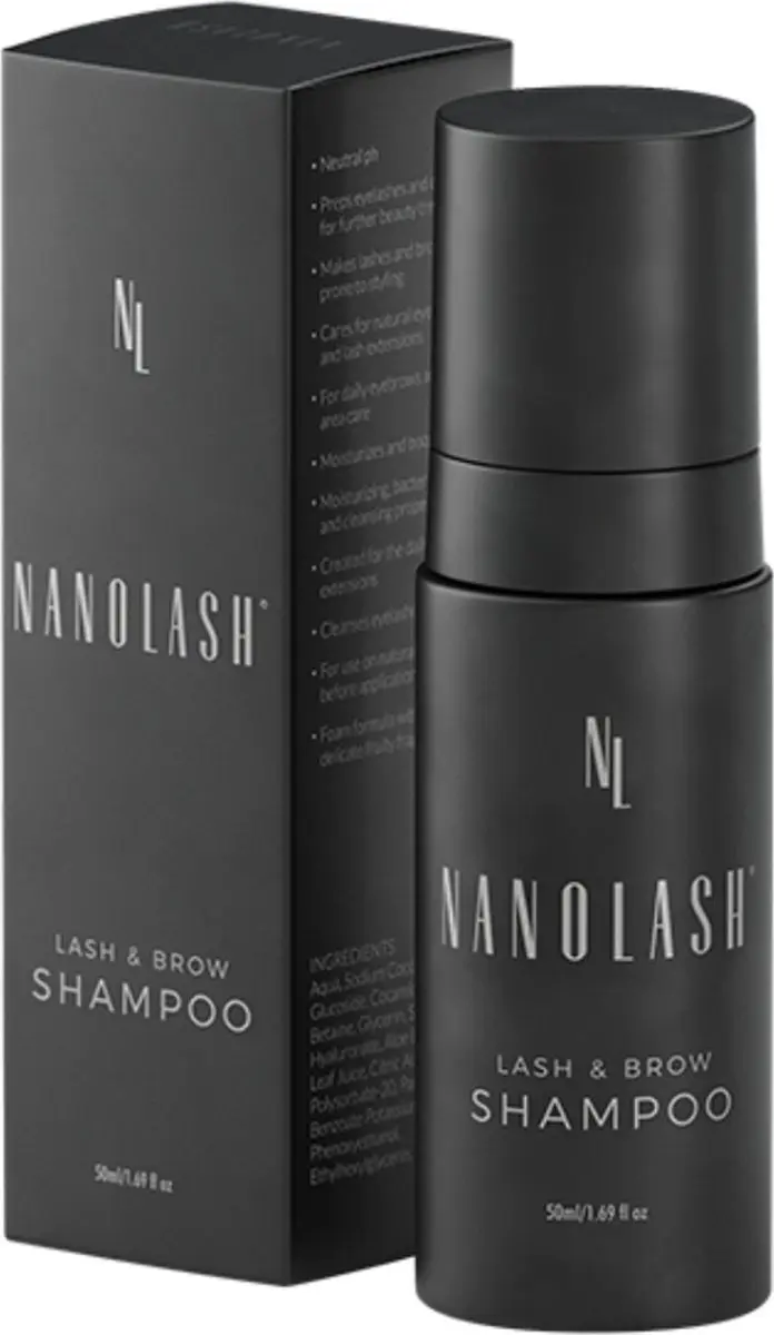 Nanolash Lash & Brow Shampoo 50ml