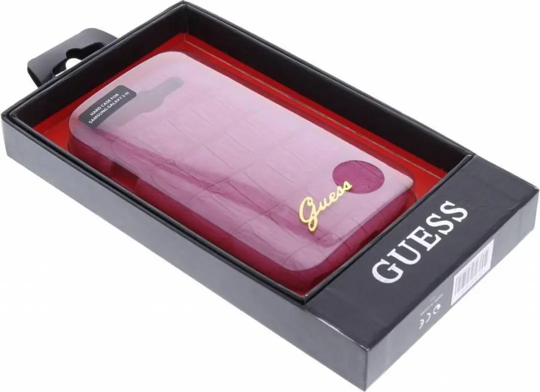 GUESS Crocodile Hoesje i930030525601 - Samsung Galaxy S3 - Matte roze