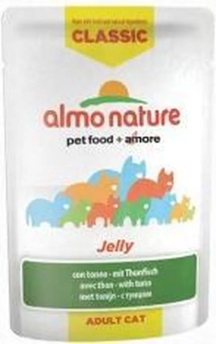Almo Nature Classic Jelly Tonijn - 24x55g