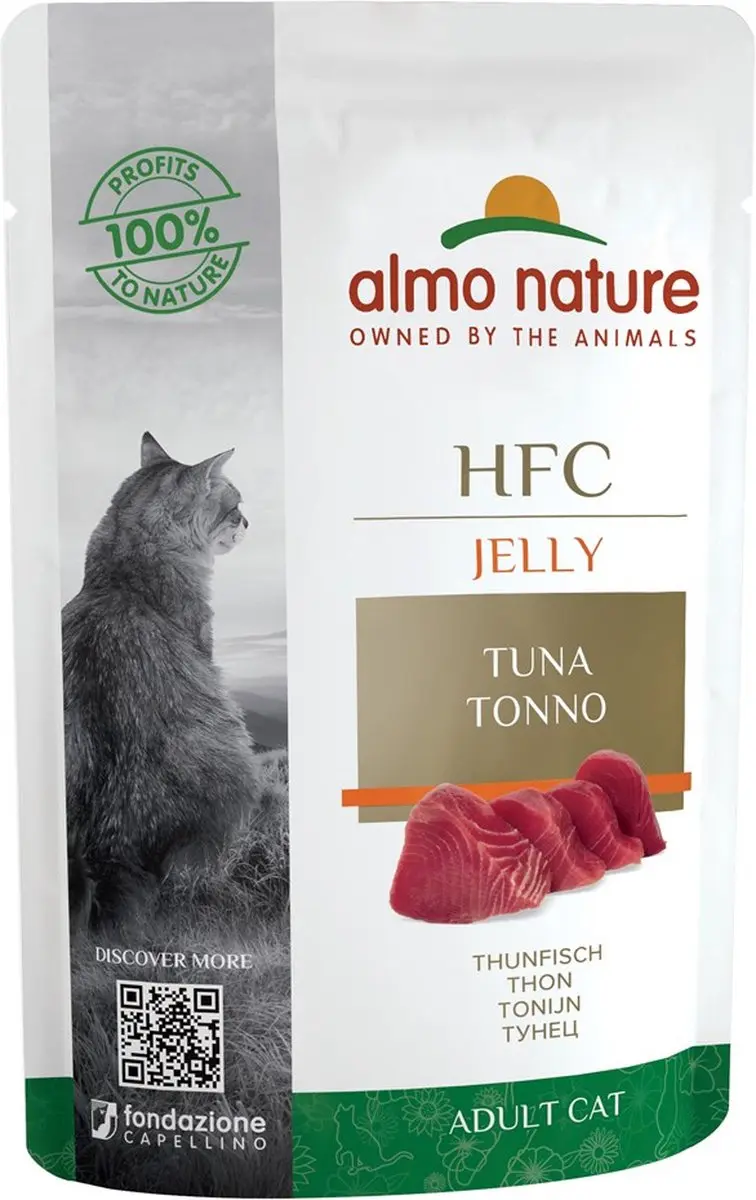 Almo Nature Classic Jelly Tonijn - 24x55g