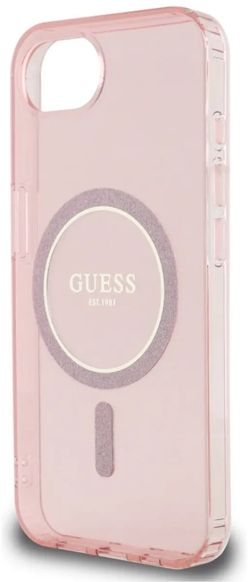 GUESS MagSafe Hoesje iPhone 16e - Rose clair - GUHMPSE4HFGEREP - afbeelding 6 van 6