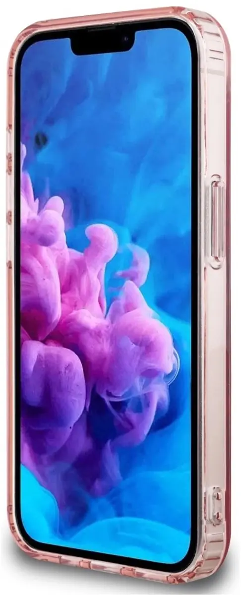GUESS MagSafe Hoesje iPhone 16e - Rose clair - GUHMPSE4HFGEREP