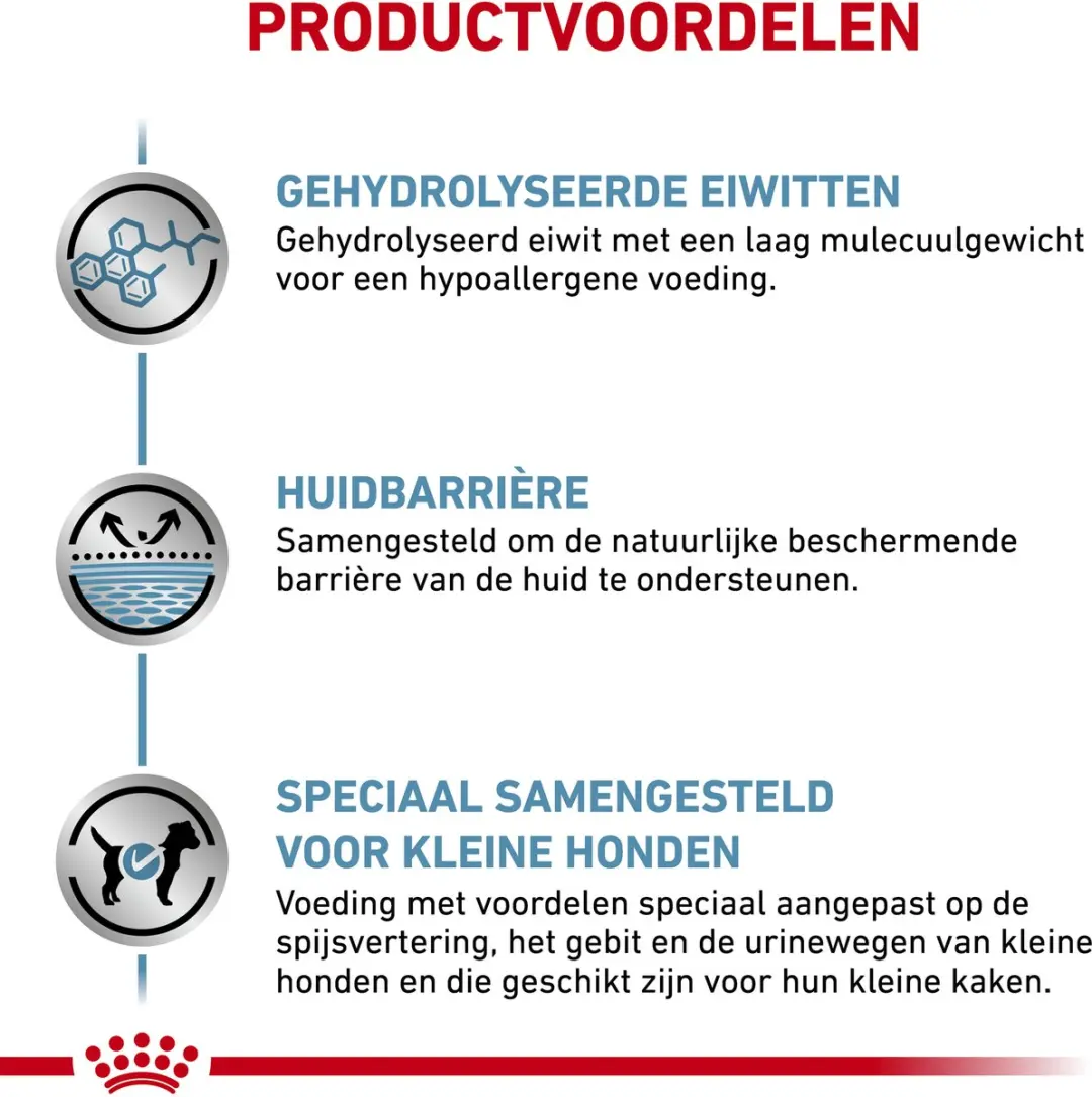 Royal Canin Hypoallergeen Kleine Hond - 2x3,5kg - afbeelding 6 van 6