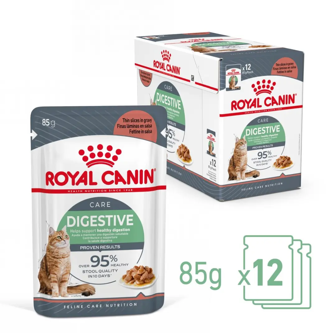 Royal Canin Digestive Care Gravy Kattenvoer Nat - 12x85g