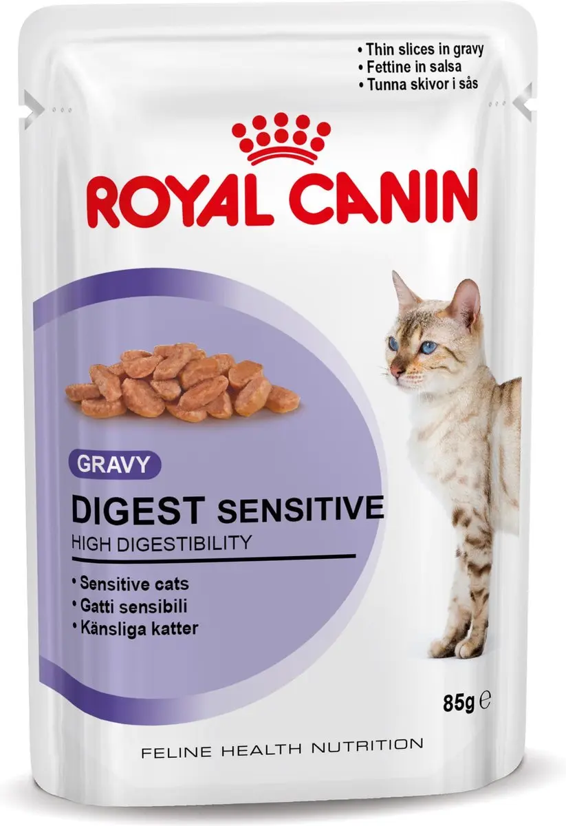 Royal Canin Digestive Care Gravy Kattenvoer Nat - 12x85g