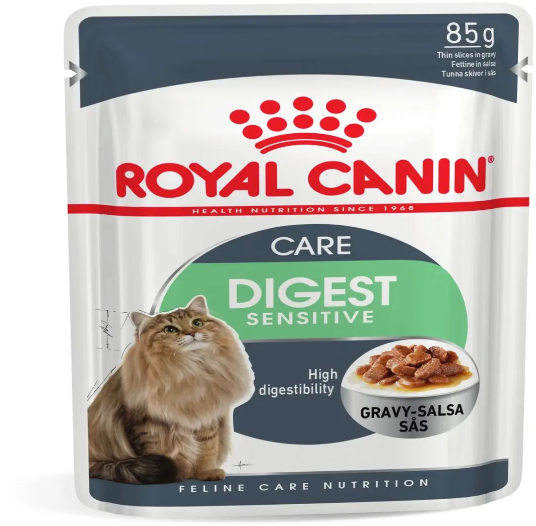 Royal Canin Digestive Care Gravy Kattenvoer Nat - 12x85g - afbeelding 6 van 6