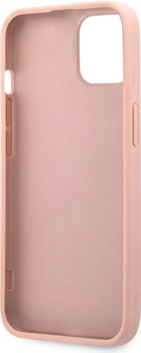 Guess Saffiano iPhone 13 Hoesje - Roze - 7569