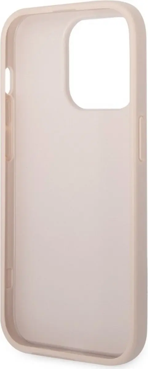 GUESS 4G Back Case iPhone 14 Pro - Roze - afbeelding 2 van 6