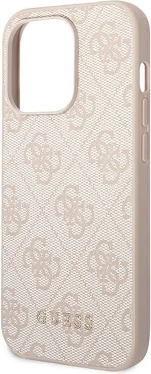 GUESS 4G Back Case iPhone 14 Pro - Roze - afbeelding 5 van 6