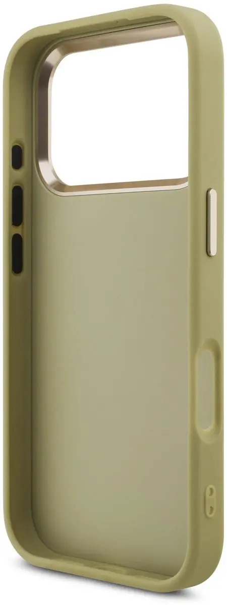 Guess PU Fixed Glitter 4G Backcover 14702 - Goud