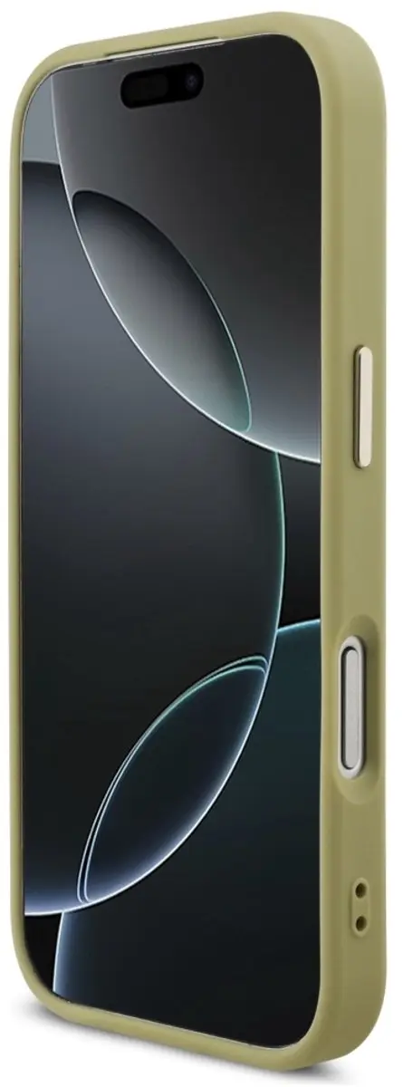 Guess PU Fixed Glitter 4G Backcover 14702 - Goud