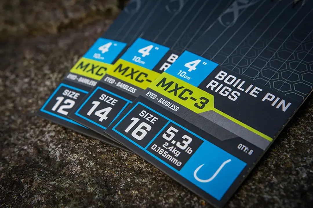Matrix Onderlijn MXC-3 Boilie Pin Rigs 12 - 8 Stuks
