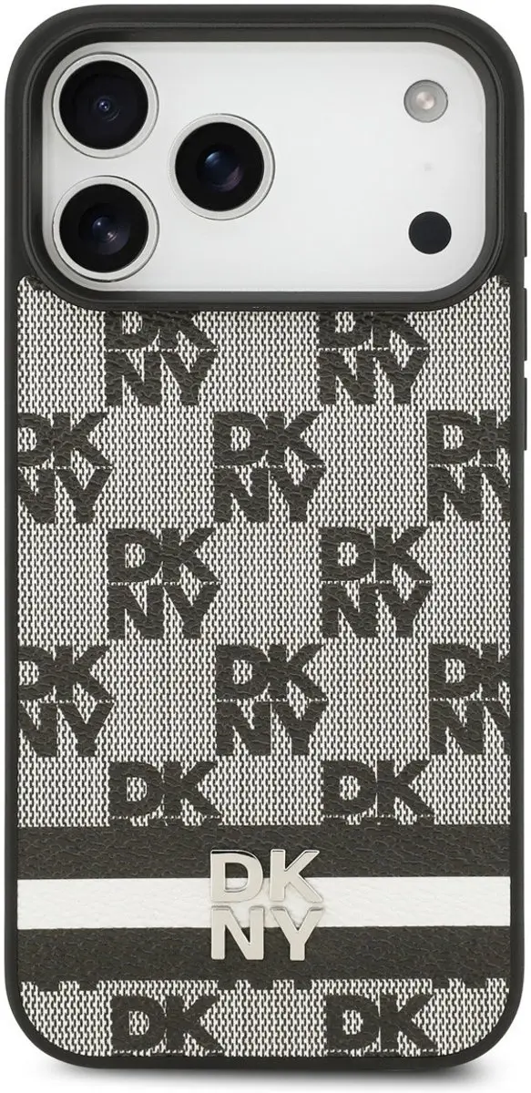 DKNY iPhone 17 Pro Max Telefoonhoesje - Zwart - 3666339545826