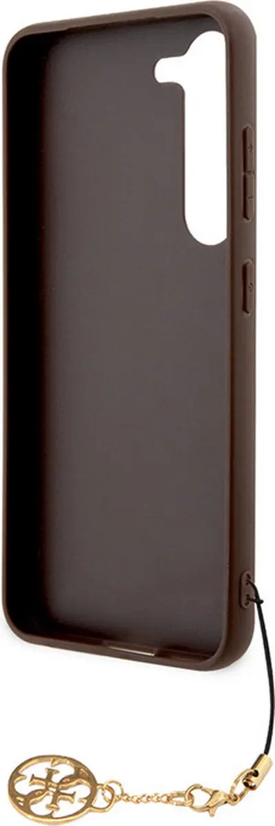 Guess Charm Hoesje Samsung Galaxy S24 - Bruin