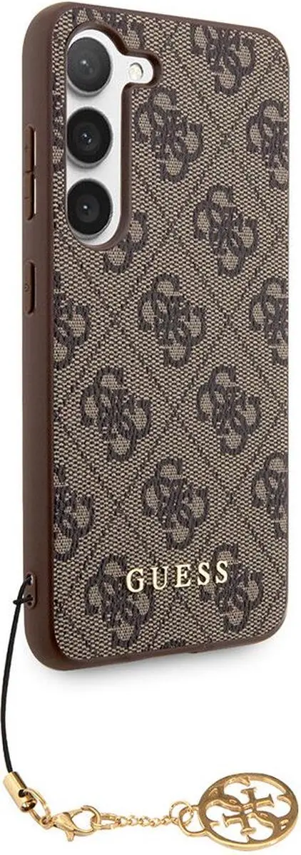 Guess Charm Hoesje Samsung Galaxy S24 - Bruin - afbeelding 6 van 6