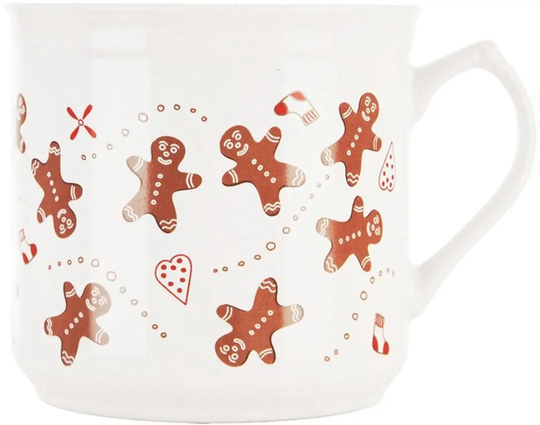 Orion Keramische Mok 700ml - Kerstdecor - Wit/Kleurrijk - afbeelding 2 van 5