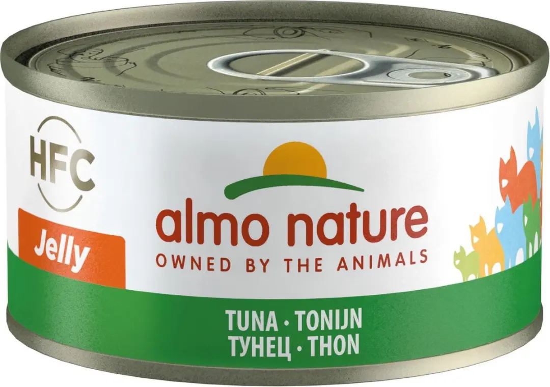 Almo Nature Natvoer Katten HFC Jelly Gemengde Zeevis - 24x70g