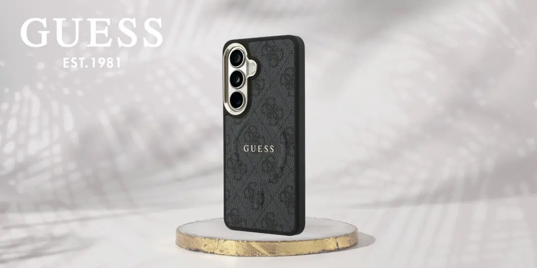 GUESS Back Cover Galaxy S26 - PU Leather MagSafe - 14580 - Zwart