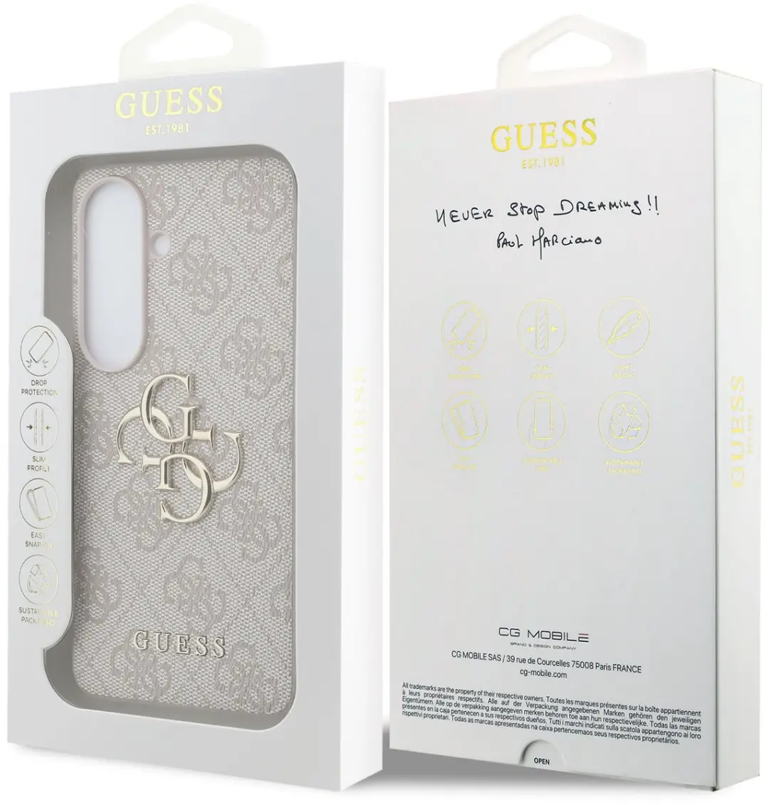 GUESS Back Cover Galaxy S26 Plus - Roze - 14579